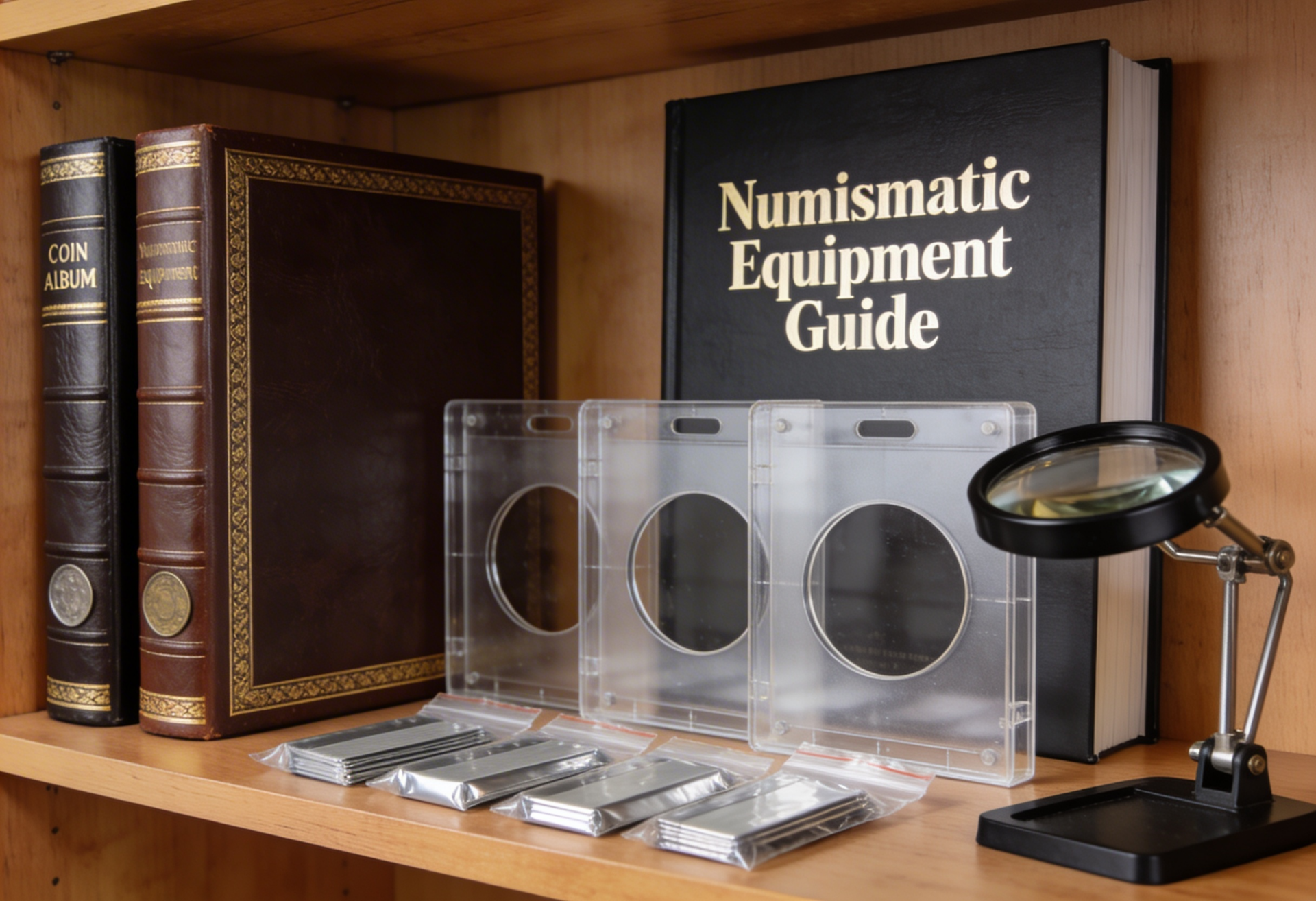 Startseite 3 Welche Hilfsmittel brauche ich als Münzsammler?